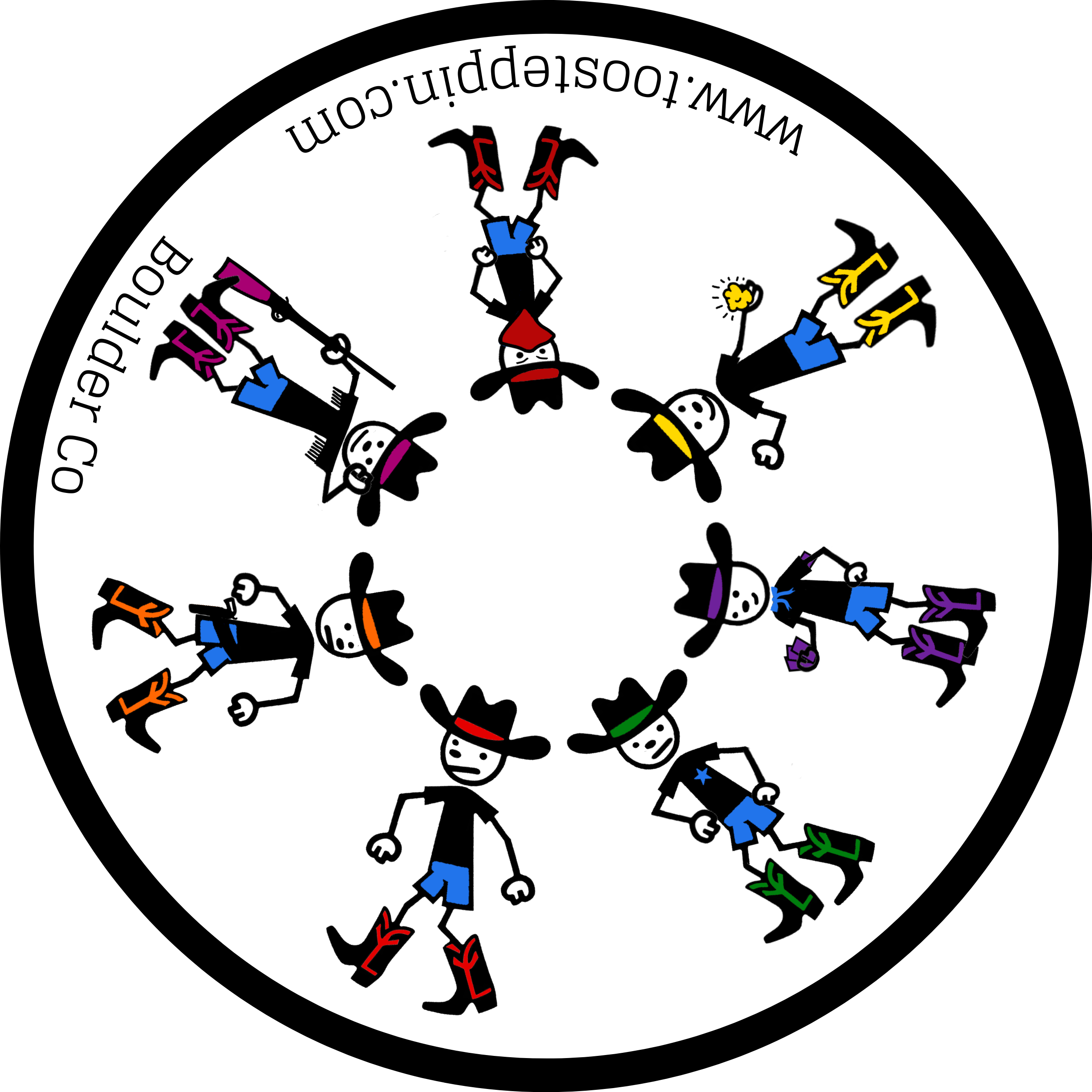 Round Stickers · Set B